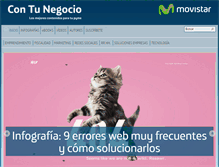 Tablet Screenshot of contunegocio.es